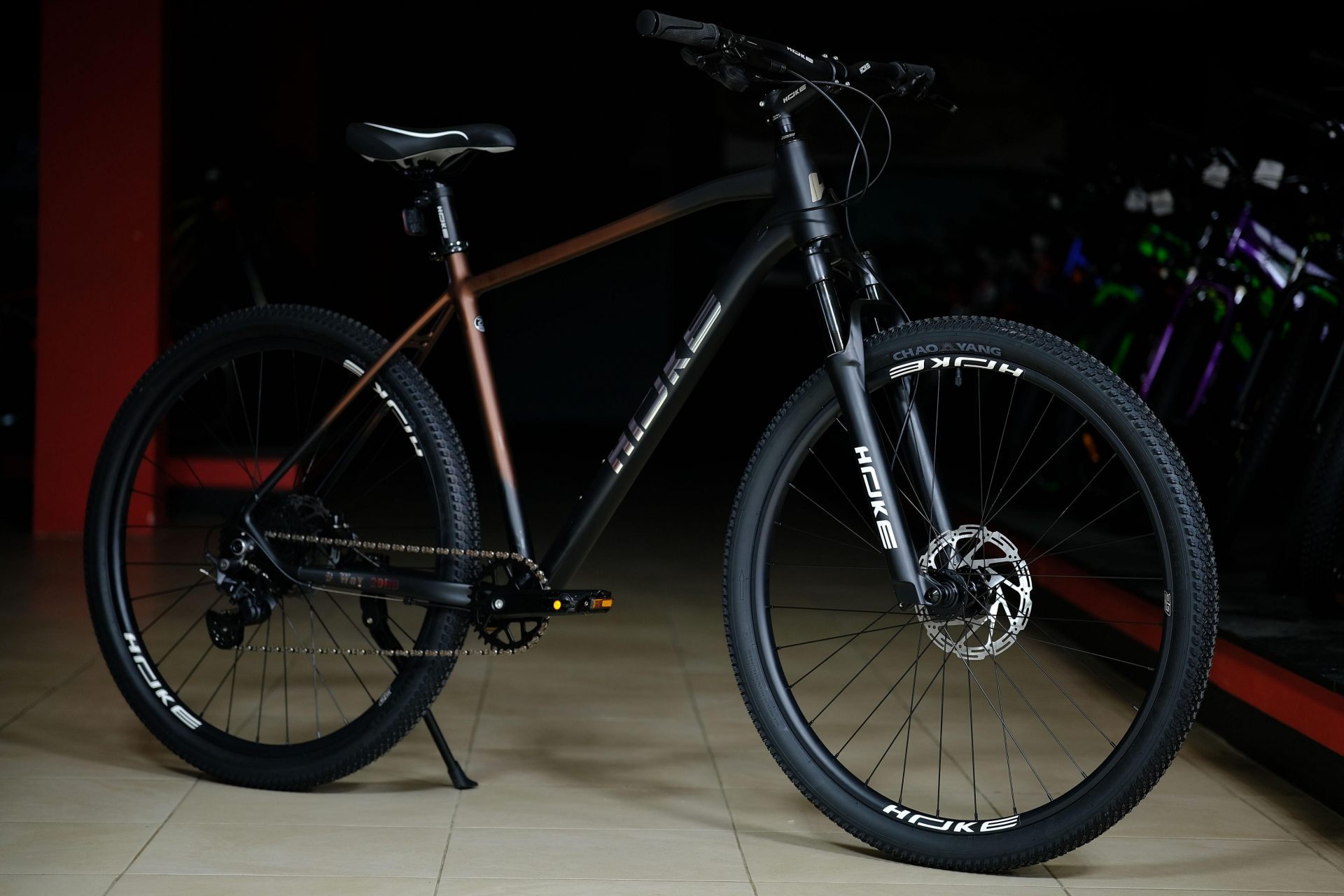 Велосипед HOKE 9 Way 29 HD матовый чёрный 21